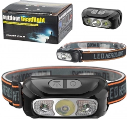 Waterproof LED Headlamp, 6 Lighting Modes