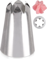 Douille en acier inoxydable – fleur