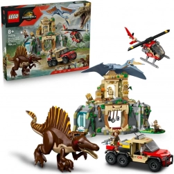 Lego Jurassic World : mission aérienne avec Quetzalcoatlus et Spinosaure