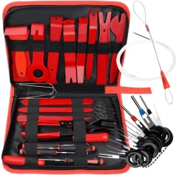 Pry tool set for trim and upholstery removal, 40 pcs