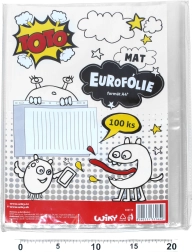 Pochette suspendue transparente format U A4 mate