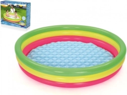 Aufblasbares Kinderplanschbecken BESTWAY 152 cm – regenbogenfarben