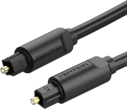 Optische audiokabel Toslink Vention 5 m zwart