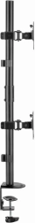 Support vertical pour 2 moniteurs 17–32" avec capacité de 9 kg