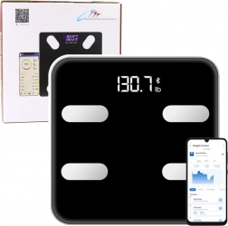 Intelligente Personenwaage mit Bluetooth, BMI/BMR-Messung und App
