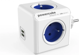Stekkerdoosverdeler PowerCube Original USB blauw