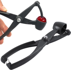 Dénoyauteur en aluminium pour cerises et olives 18 cm