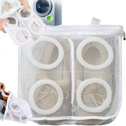 Netzbeutel zum Waschen von Kinderschuhen mit Reißverschluss