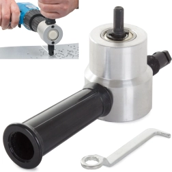 Accessoire de découpe de tôle pour perceuse