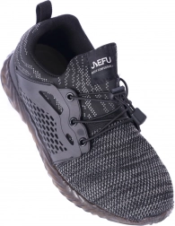 Arbeitssicherheits-Schuhe „42“ / 26,8 cm – grau