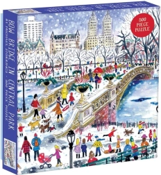 Square Puzzle Bow Bridge in Central Park 500 Pieces