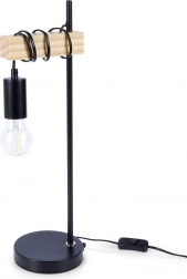 Table lamp black 51 cm