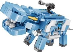 Qman Crystal Hippo – hippopotame robotique kit de construction