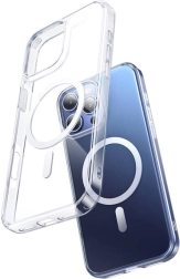 Magnetische hoes voor iPhone 16 Pro transparant McDodo