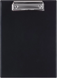 Kunststof dubbele map A5 Classic zwart