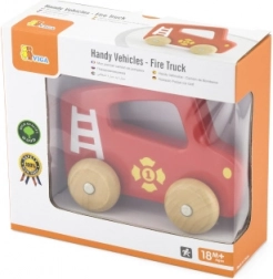 Wooden Fire Truck for Children