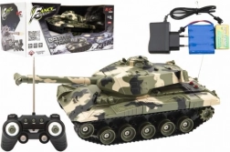 RC Tank with Remote Control and Sound Effects on Battery