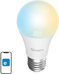 Smart LED Wi‑Fi Bulb Sonoff E27, 9 W, 806 lm, CCT 2700–6500 K