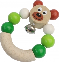 Detoa Rattle Bear Green