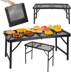 Klappbarer Camping Tisch mit Mesh Platte