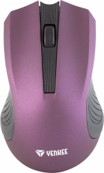 Kabellose optische Maus YENKEE 2,4 GHz, symmetrisch, 3 Tasten, violett