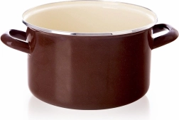 Geëmailleerde pan Brown 20 cm, 3 l