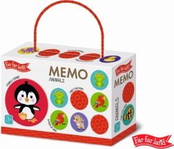 Pexeso round animal shapes Far Far Land