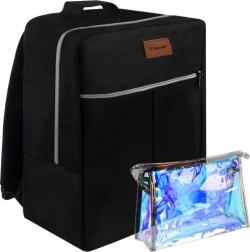 Reiserucksack mit Kosmetiktasche 38 × 24 × 18 cm