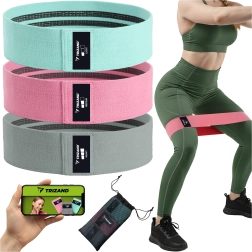 Trizand set weerstandsbanden om te trainen 3 stuks