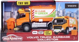 Majorette Grand Volvo Garbage Truck 19 cm with Lights and Sounds