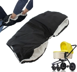 Warmer Fleecebündchen für Kinderwagen und Schlitten
