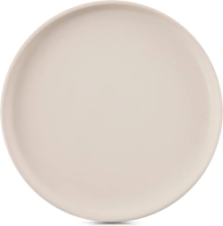Assiette plate en céramique SKANDI 26,5 cm crème