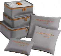 Set von Reiseorganisatoren für den Koffer - 6 Stück