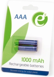 Ni-MH AAA-accu’s 1000 mAh, 2 stuks