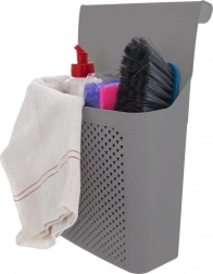 Hängender Kunststoffkorb für Schranktüren 24 × 12 × 35 cm