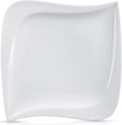 Assiette plate en porcelaine MONA 25 × 25 cm