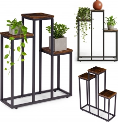 Pflanzenständer mit 3 Ablagen Loft ModernHome