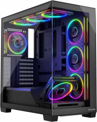 Boîtier d'ordinateur Volcano Stellar ARGB Midi