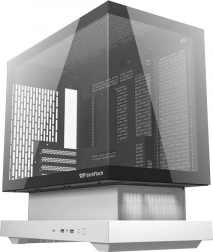 Boîtier PC Darkflash F1 blanc avec 6 ventilateurs ARGB
