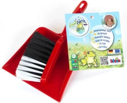 Balayette et pelle pour enfants – rouge