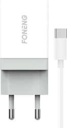 Snellader FONENG met 1× USB 10,5 W + USB‑C‑kabel 1 m