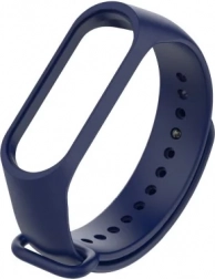 Siliconen bandje voor Xiaomi Mi Band 3/ Xiaomi Mi Band 4 - donkerblauw