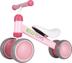 Roze loopfiets voor kinderen ECO TOYS