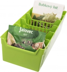 Grüner Küchen-Organizer für Gewürze 30 × 13 × 8 cm