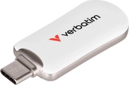 USB-C-flashdrive VERBATIM Plectra 128 GB 100 MB/s wit