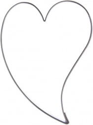 Emporte-pièce en acier inoxydable cœur 3 cm