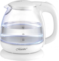 Glass Electric Kettle 1L 1100W by Maestro
