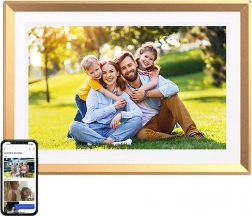 Digitaler Fotorahmen Arzopa D10 10,1" gold