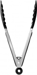 Stainless steel kitchen tongs 26 cm
