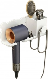 DA233A WANDHALTERUNG FÜR HAARTROCKNER WEISS